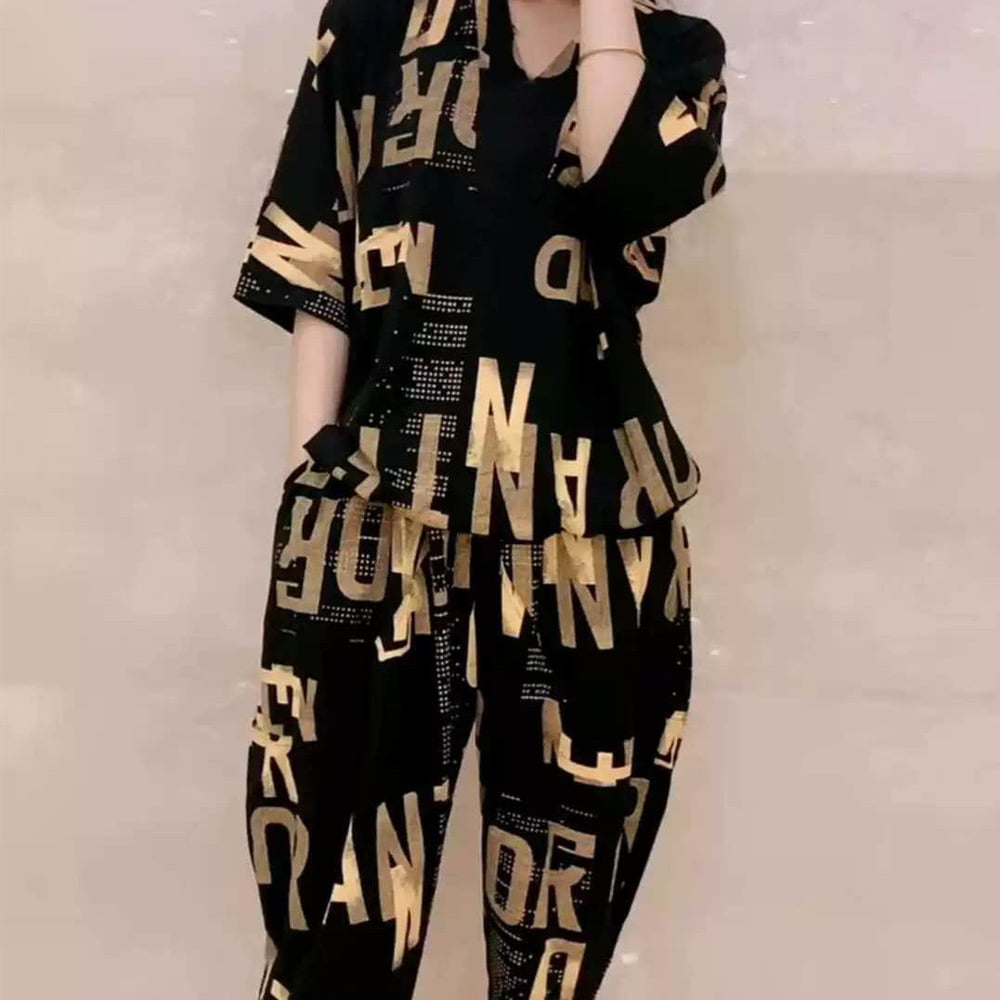 women's suit harem pants two-piece suit