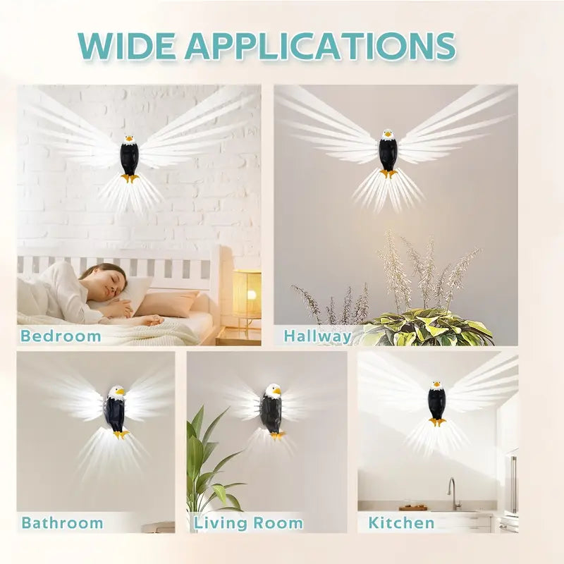 Eagle Projection LED Night Light With Remote