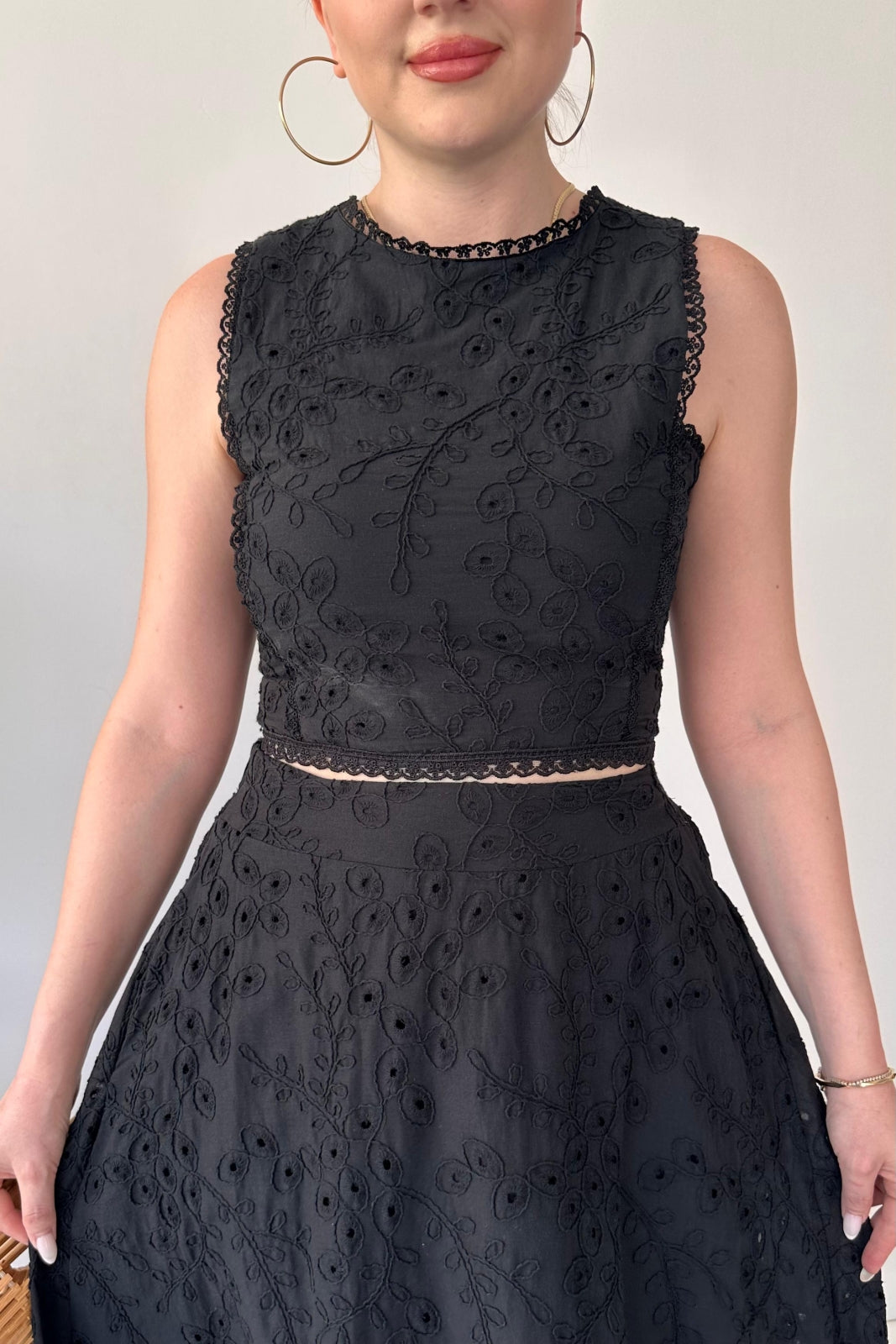Midnight Flared Skirted Cutaway Two-Piece Suit