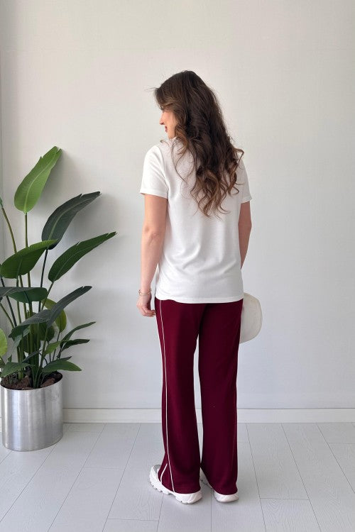 Tulip-Print Modal Lounge Set