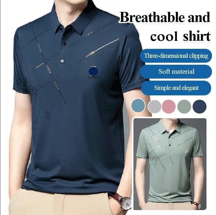 Men's Ice Silk Stretch Shirt shirt So-Comfy 