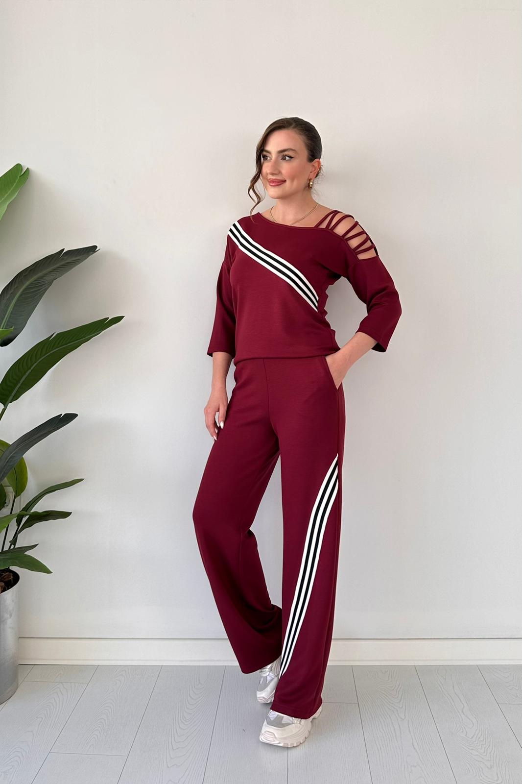 Shoulder Design Two Piece Co-Ord Set