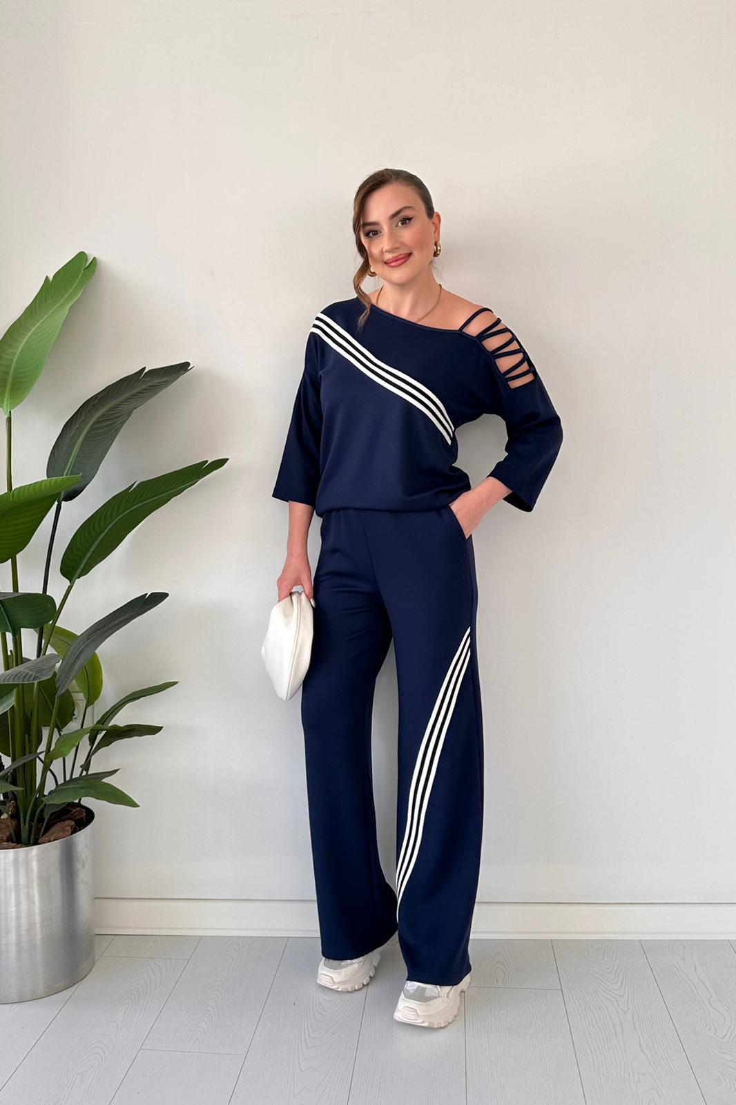 Shoulder Design Two Piece Co-Ord Set