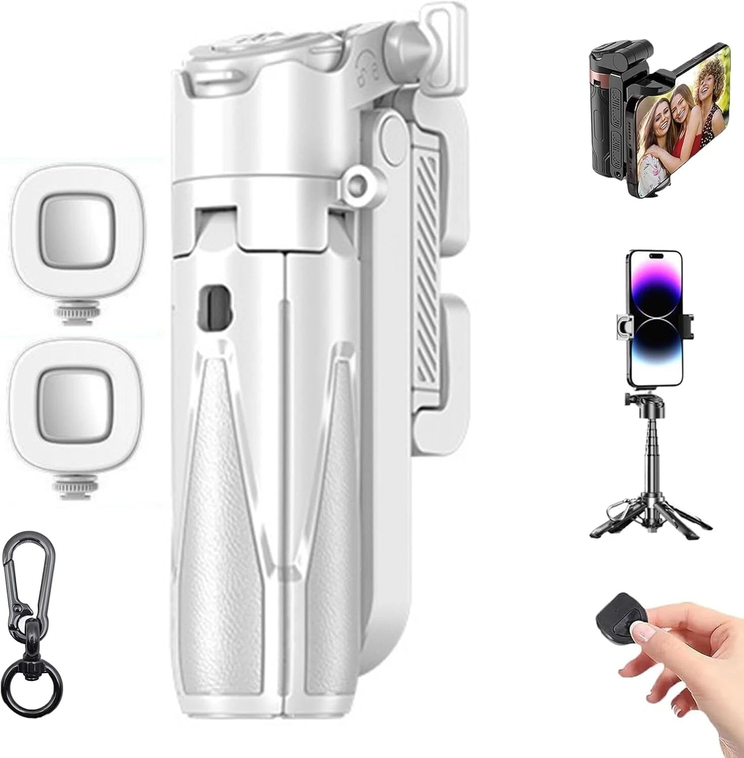 SnapPro 3-in-1 Creator Stick – Tripod, Selfie, Grip