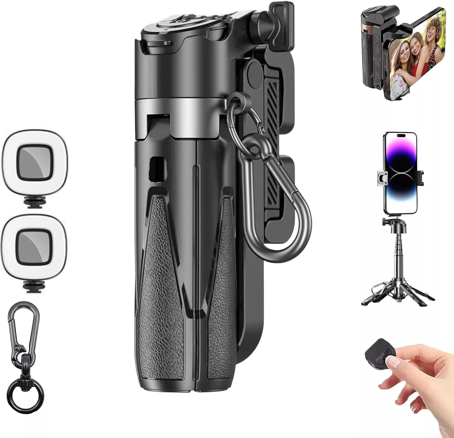 SnapPro 3-in-1 Creator Stick – Tripod, Selfie, Grip