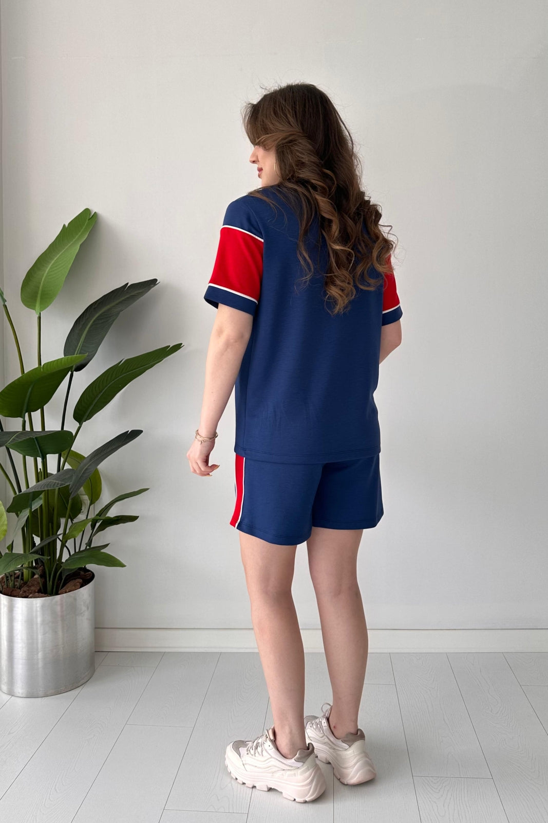 Women's Two-Piece Shorts Casual Tracksuit