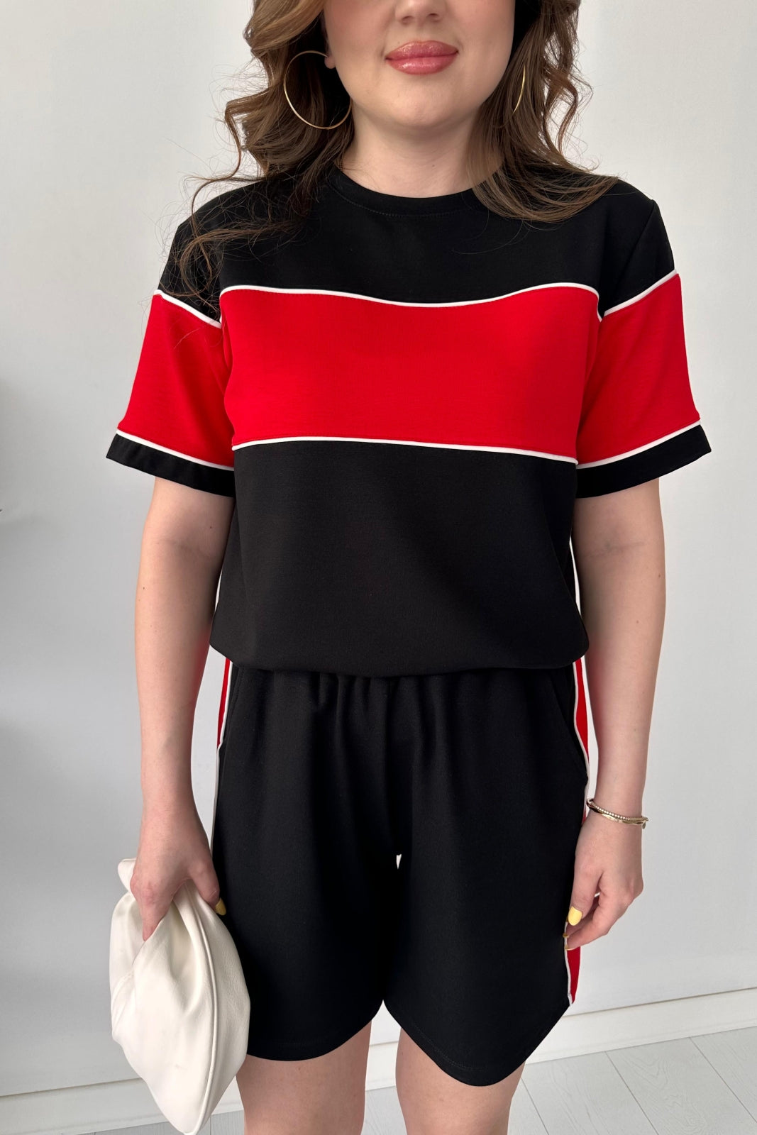 Women's Two-Piece Shorts Casual Tracksuit