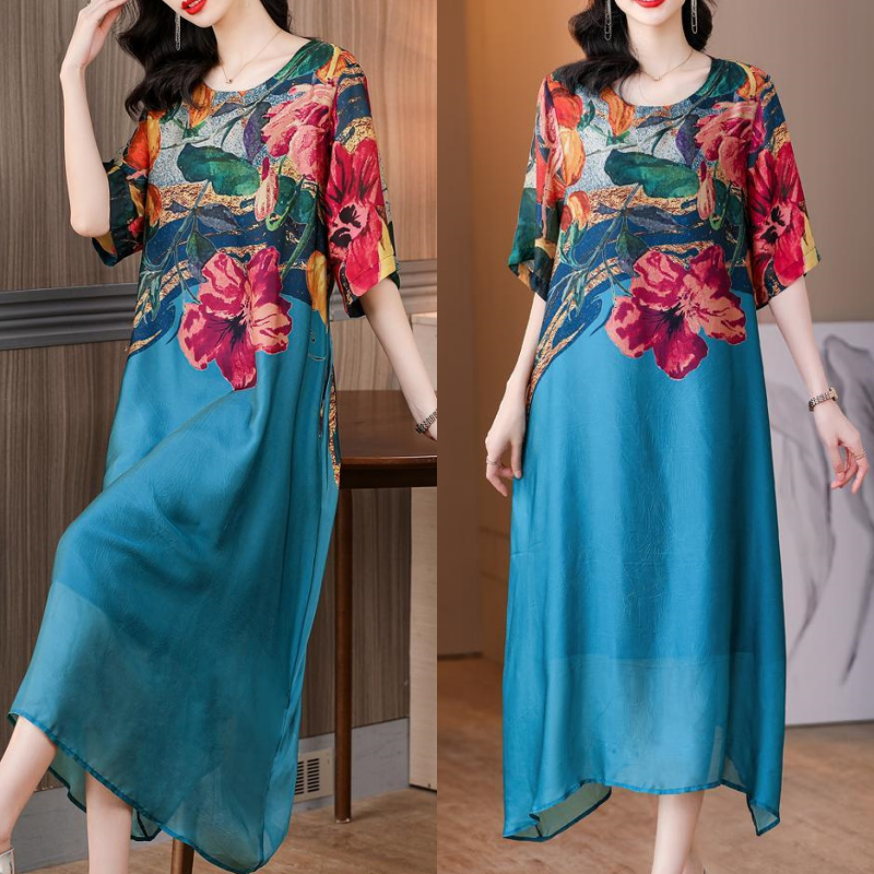 Women's Elegant Flowy Floral
