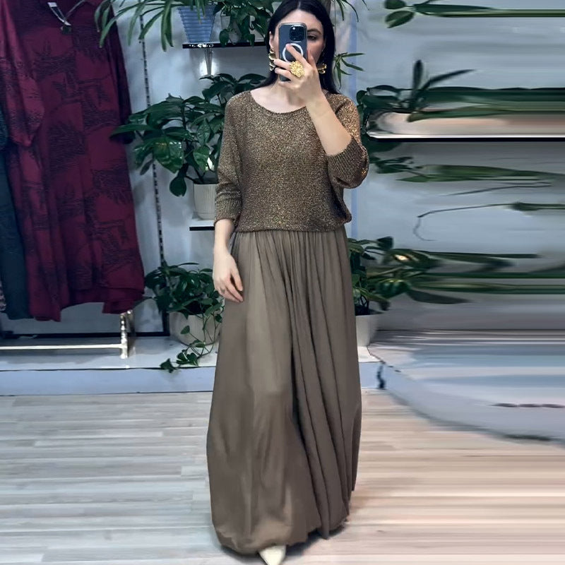 🌸Spring Specials🌸 Women’s Loose Fit Top & Flowy Maxi Skirt