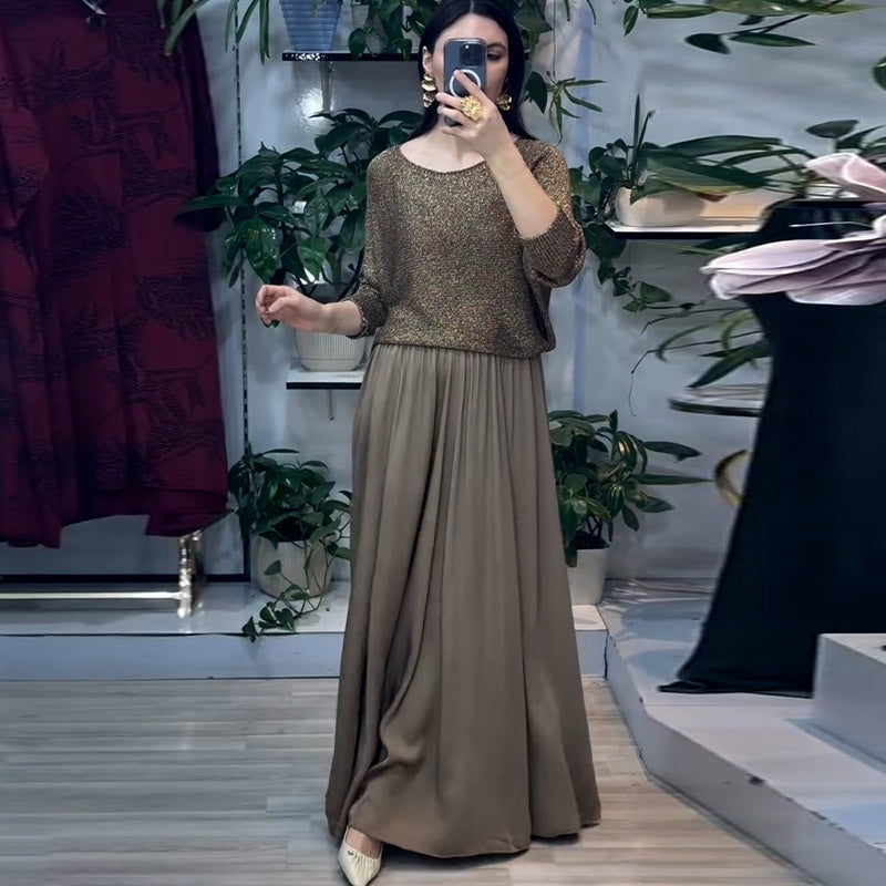 🌸Spring Specials🌸 Women’s Loose Fit Top & Flowy Maxi Skirt
