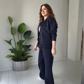 🌸Spring Specials🌸 Women’s Casual Button-Down Sweatsuits with Pockets