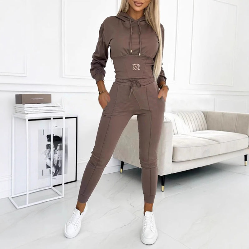 🌸Spring Specials🌸Women's Two-Piece Hooded Tracksuit Set