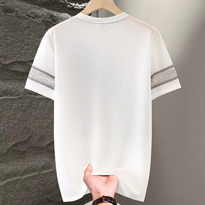 ⏳ Limited time 50% off! 💥Men's Printed Round Neck Short Sleeve T-shirt