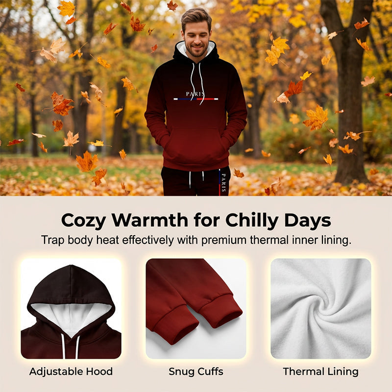 ⏳Time-Limited Special⏰Men's Gradient Tracksuit Set - Hoodie and 2 piece set